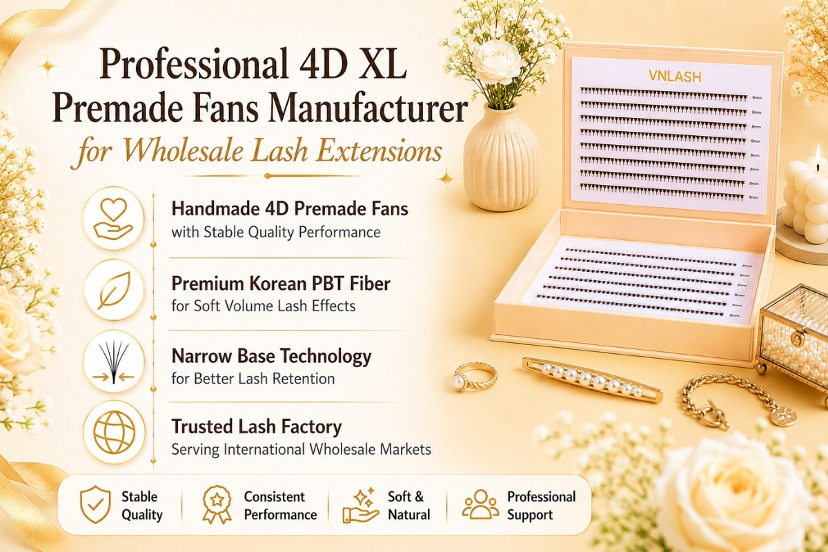 Professional 4D XL Premade Fans Manufacturer for Wholesale Lash Extensions