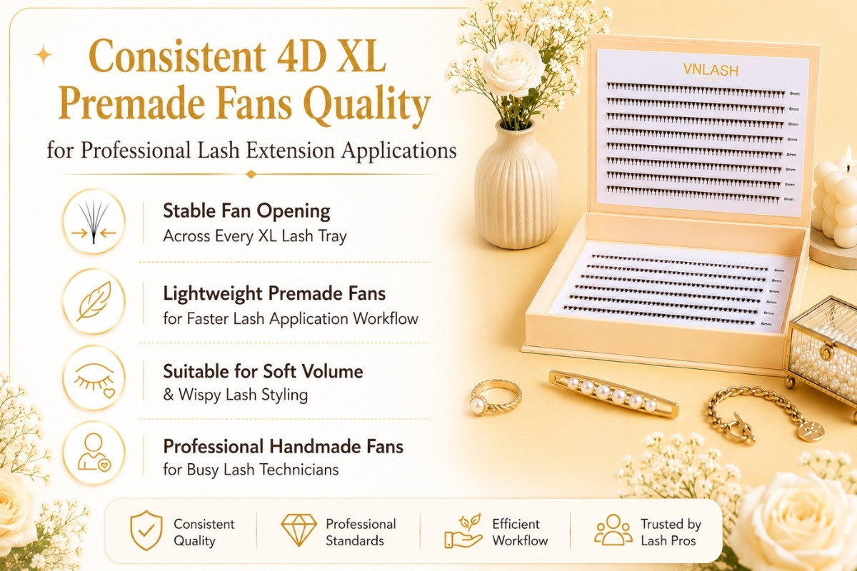 Professional 4D XL Premade Fans Manufacturer for Wholesale Lash Extensions
