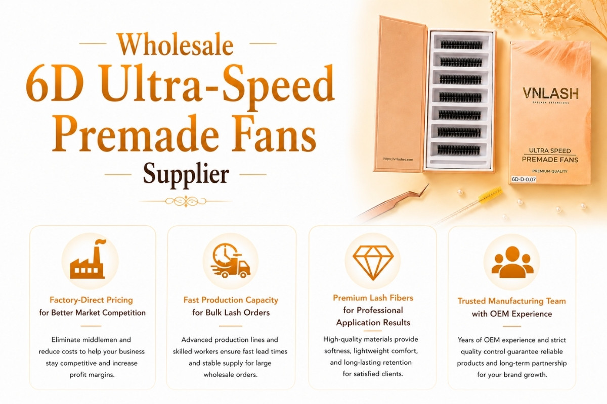 Wholesale 6D Ultra-Speed Premade Fans Supplier