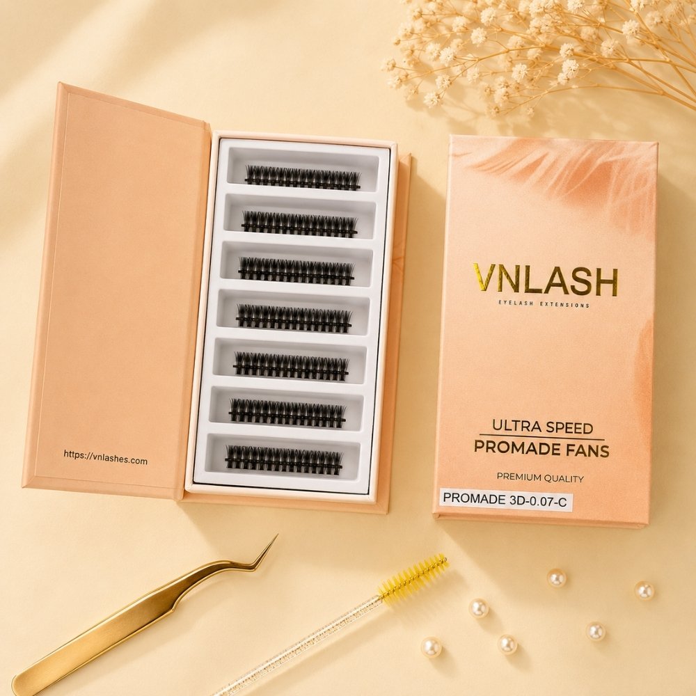 3D Ultra-Speed Premade Fans 7-Compartment Box