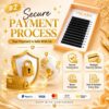 Secure International Payment Process for Buyer Confidence with 7D Magic Wide Premade Fans
