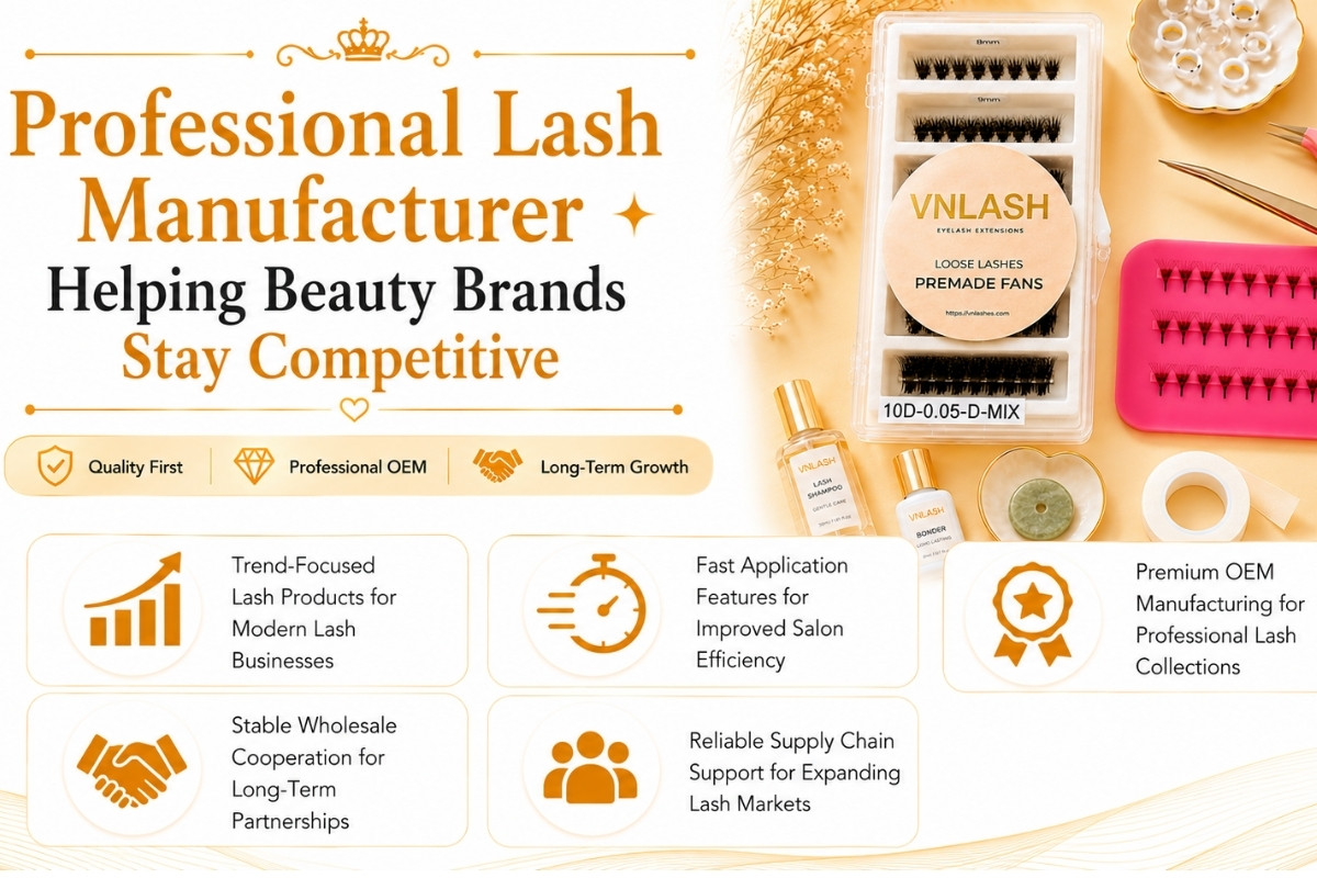 Professional Lash Manufacturer Helping Beauty Brands Stay Competitive