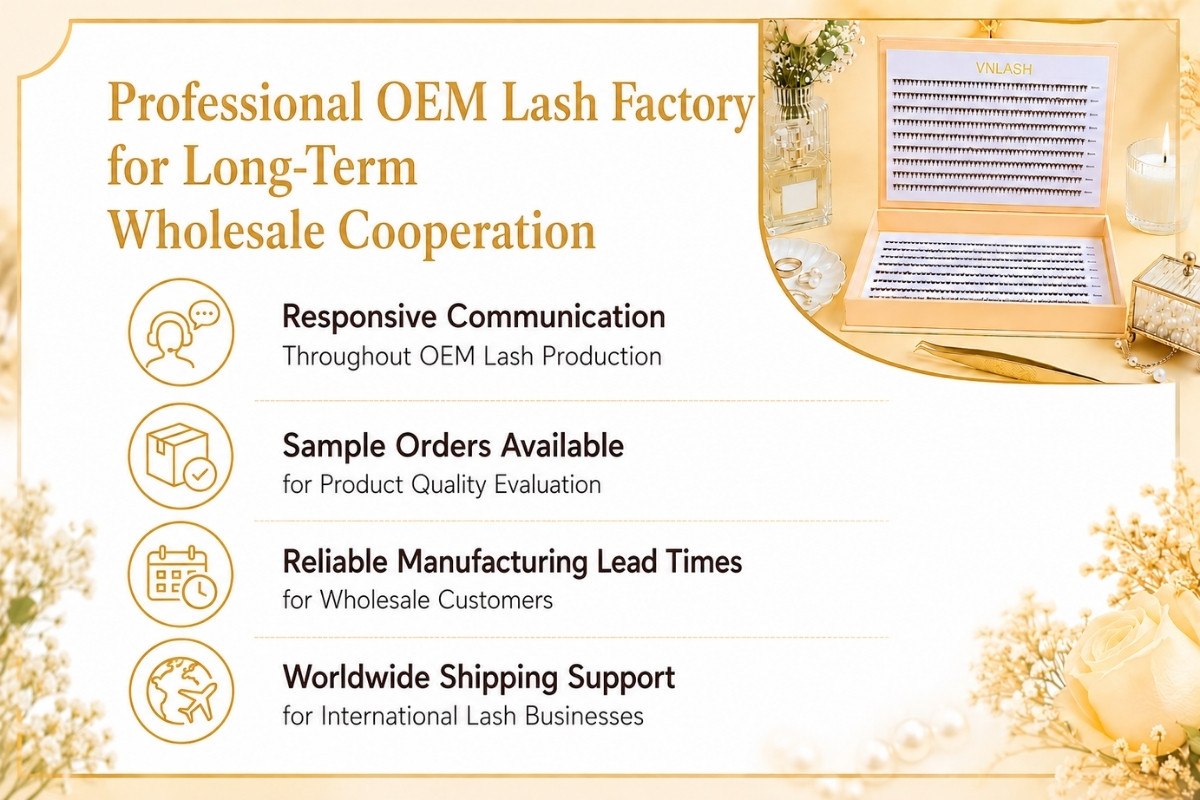 Professional OEM Lash Factory for Long-Term Wholesale Cooperation