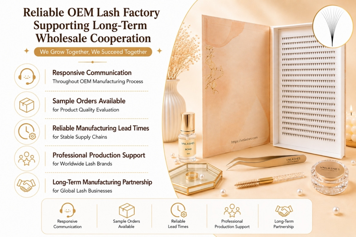 Reliable OEM Lash Factory Supporting Long-Term Wholesale Cooperation