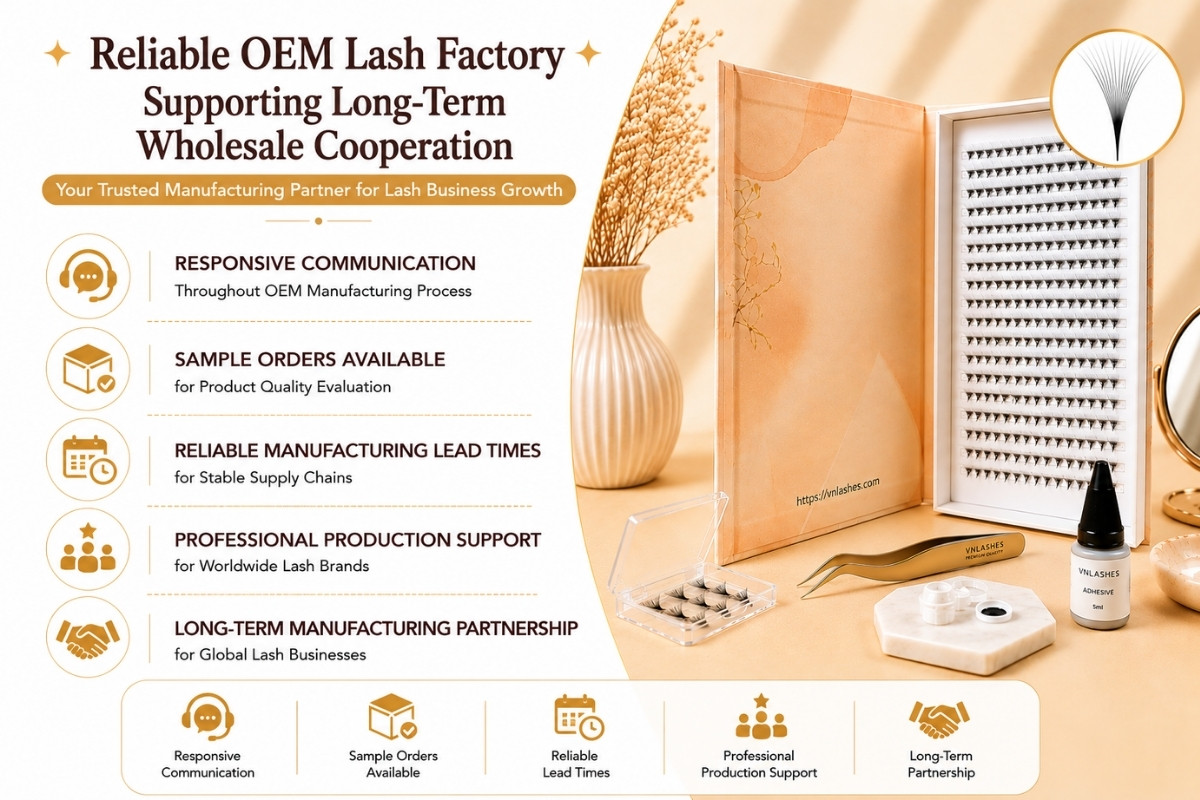 Reliable OEM Lash Factory Supporting Long-Term Wholesale Cooperation