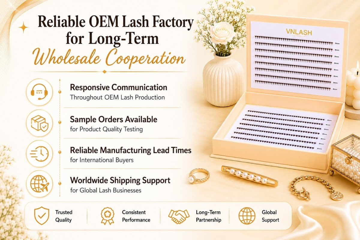 Reliable OEM Lash Factory for Long-Term Wholesale Cooperation