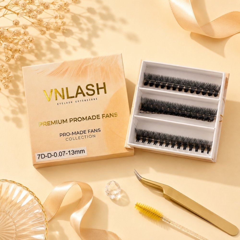 7D Ultra-Speed Premade Fans Korean Fiber | Lash Extensions
