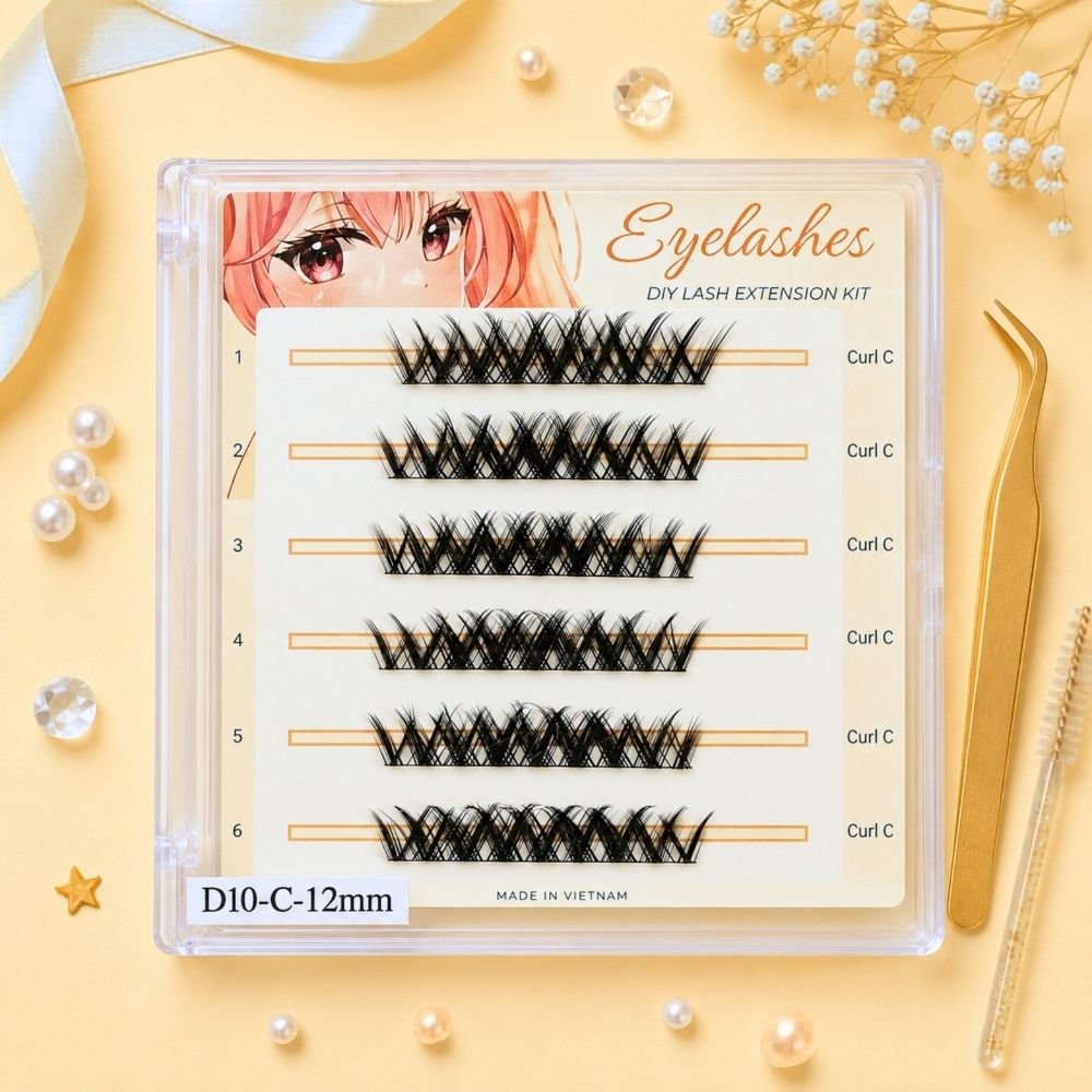 D10 Mega Volume Cluster Lashes | Wholesale Lash Manufacturer