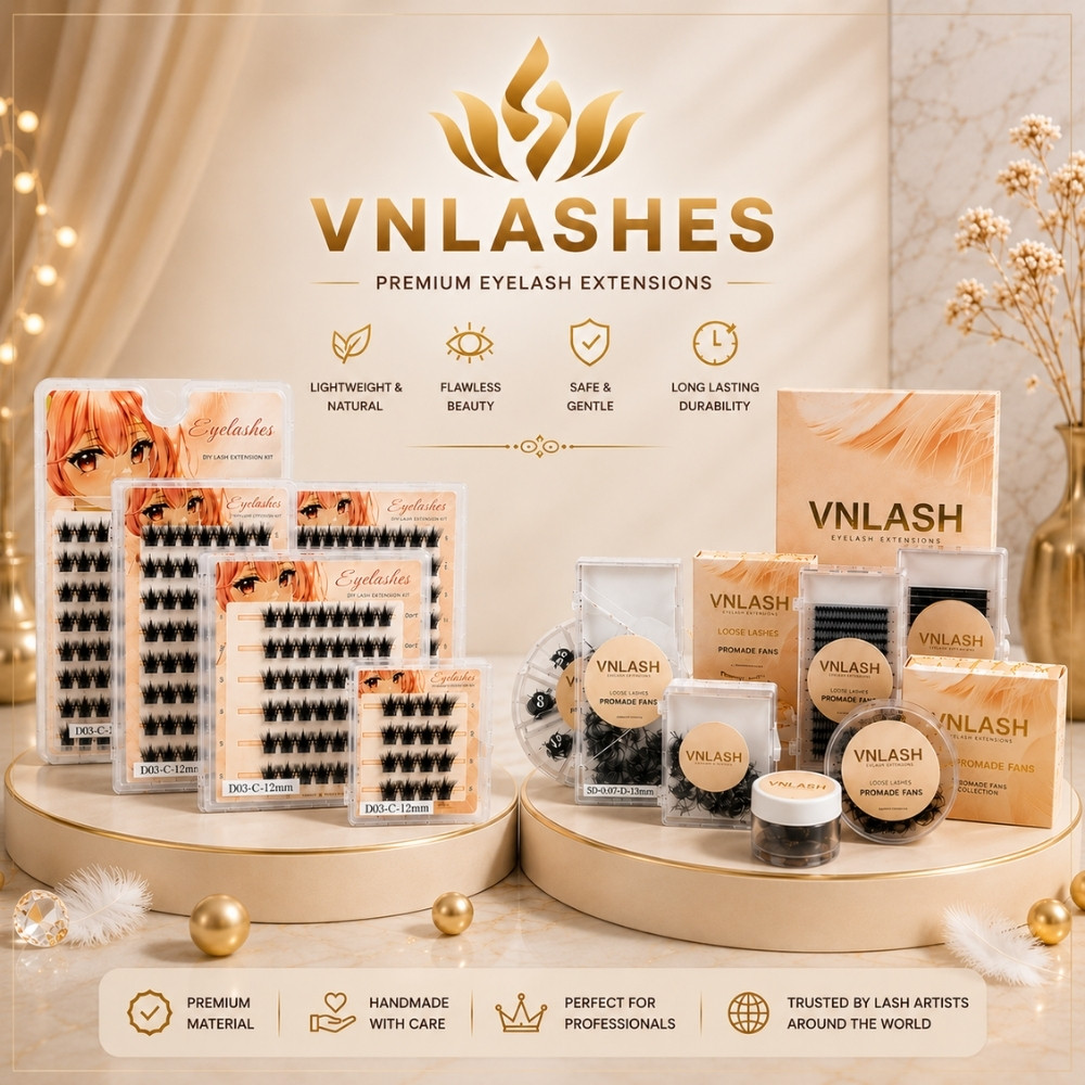 VNLASHES | Promade Fans Volume Eyelash Extensions | Volume Lashes Extensions.